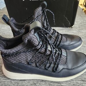 Aldo Black and Gray Men's Sneakers